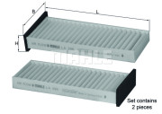 WG1215339 Filtr, vzduch v interiéru WILMINK GROUP