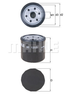 WG1426435 Olejový filtr WILMINK GROUP