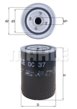 WG1217134 Olejový filtr WILMINK GROUP