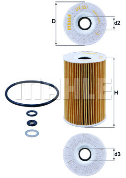 WG1217363 WILMINK GROUP olejový filter WG1217363 WILMINK GROUP