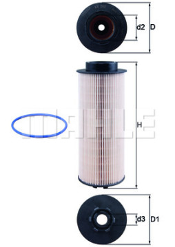 WG1215180 Palivový filtr WILMINK GROUP