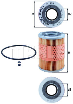 WG1217300 Olejový filtr WILMINK GROUP