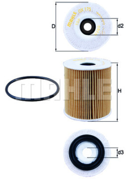 WG1217316 Olejový filtr WILMINK GROUP