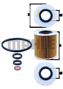 WG1217306 Olejový filtr WILMINK GROUP