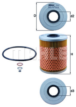 WG1217459 Olejový filtr WILMINK GROUP