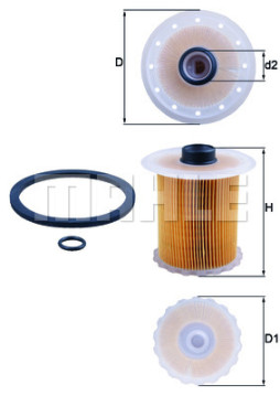 WG1215233 Palivový filtr WILMINK GROUP