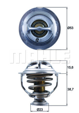 WG1426521 Termostat, chladivo WILMINK GROUP