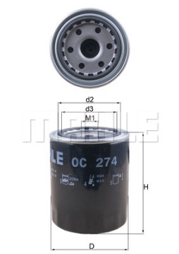 WG1217097 WILMINK GROUP olejový filter WG1217097 WILMINK GROUP