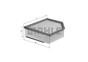 WG1215894 WILMINK GROUP vzduchový filter WG1215894 WILMINK GROUP