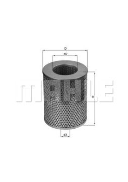 WG1216899 Vzduchový filtr WILMINK GROUP