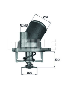 WG1261819 Termostat, chladivo WILMINK GROUP