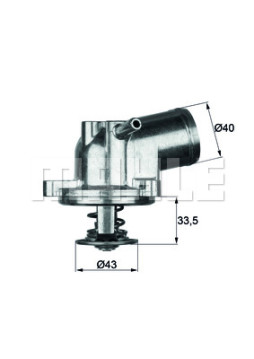 WG1262774 Termostat, chladivo WILMINK GROUP