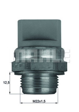 WG1265981 WILMINK GROUP teplotný spínač ventilátora chladenia WG1265981 WILMINK GROUP