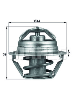 WG1218012 Termostat, chladivo WILMINK GROUP