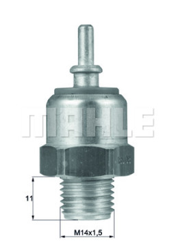 WG1266018 Teplotní spínač, větrák chladiče WILMINK GROUP