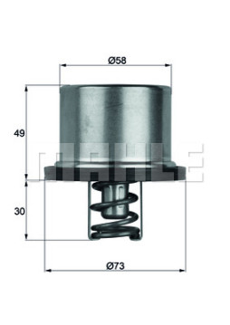 WG1150247 Termostat, chladivo WILMINK GROUP