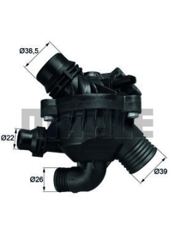 WG1217767 Termostat, chladivo WILMINK GROUP