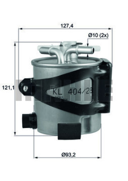 WG1215144 Palivový filtr WILMINK GROUP