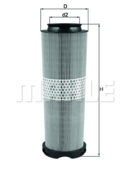 WG1215778 Vzduchový filtr WILMINK GROUP
