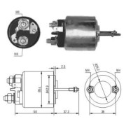 WG1748214 WILMINK GROUP elektromagnetický spínač pre żtartér WG1748214 WILMINK GROUP