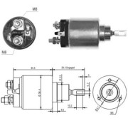 WG1748237 WILMINK GROUP elektromagnetický spínač pre żtartér WG1748237 WILMINK GROUP