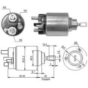 WG1748248 WILMINK GROUP elektromagnetický spínač pre żtartér WG1748248 WILMINK GROUP