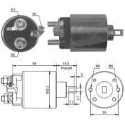 WG1748261 Elektromagnetický spínač, startér WILMINK GROUP