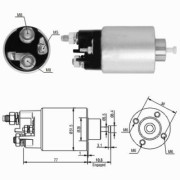 WG1748263 Elektromagnetický spínač, startér WILMINK GROUP