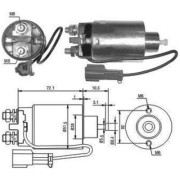 WG1748301 Elektromagnetický spínač, startér WILMINK GROUP