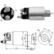 WG1748305 Elektromagnetický spínač, startér WILMINK GROUP