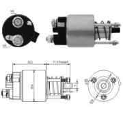 WG1748307 WILMINK GROUP elektromagnetický spínač pre żtartér WG1748307 WILMINK GROUP