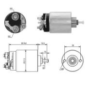 WG1748309 WILMINK GROUP elektromagnetický spínač pre żtartér WG1748309 WILMINK GROUP