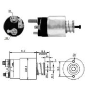 WG1748340 Elektromagnetický spínač, startér WILMINK GROUP