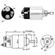 WG1748359 Elektromagnetický spínač, startér WILMINK GROUP