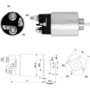 WG1748362 Elektromagnetický spínač, startér WILMINK GROUP