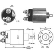 WG1748371 Elektromagnetický spínač, startér WILMINK GROUP