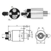 WG1748376 Elektromagnetický spínač, startér WILMINK GROUP