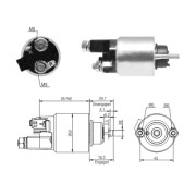 WG1821446 Elektromagnetický spínač, startér WILMINK GROUP