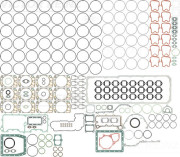 WG1910592 Kompletní sada těsnění, motor WILMINK GROUP