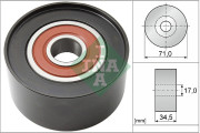 WG1710108 Vratná/vodicí kladka, klínový žebrový řemen WILMINK GROUP