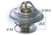 WG1492890 Termostat, chladivo WILMINK GROUP