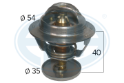 WG1493020 Termostat, chladivo WILMINK GROUP