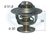 WG1492935 Termostat, chladivo WILMINK GROUP