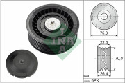 WG1252895 Vratná/vodicí kladka, klínový žebrový řemen WILMINK GROUP