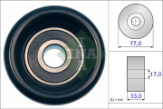 WG1253075 WILMINK GROUP vratná/vodiaca kladka rebrovaného klinového remeňa WG1253075 WILMINK GROUP