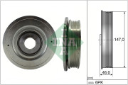 WG1254409 Řemenice, klikový hřídel WILMINK GROUP