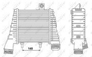 WG1723803 WILMINK GROUP chladič plniaceho vzduchu WG1723803 WILMINK GROUP