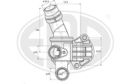 WG1492946 Termostat, chladivo WILMINK GROUP