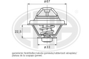 WG1492954 WILMINK GROUP termostat chladenia WG1492954 WILMINK GROUP