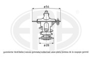 WG1492982 Termostat, chladivo WILMINK GROUP